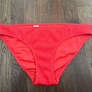 Aerie Vibrant Red Bikini Bottom